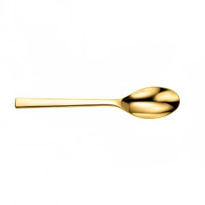 324-B408SDEF 7" Dessert Spoon with 18/0 Stainless Grade, Chef's Table Gold™ Pattern