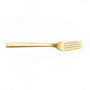 324-B408FSLF 7 1/8" Salad Fork with 18/0 Stainless Grade, Chef's Table Gold™ Pattern