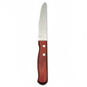 324-B770KSSK 10" Steak Knife with Stainless Blade & Red Wood Handle, Montana Pattern