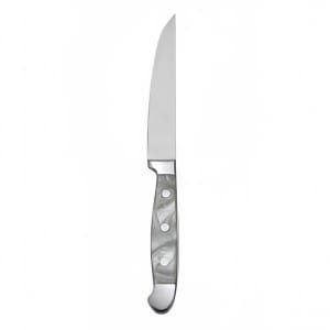324-B907KSSA 9 1/4" Steak Knife - Stainless Steel, Crest Pearl Pattern