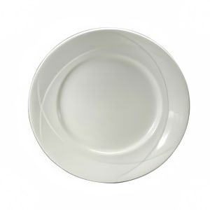 324-F1150000152 10 5/8" Round Vision Plate - Bone China, Warm White