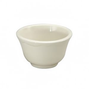 324-F1560018700 6 oz Round Caprice Bouillon - China, Cream White