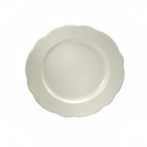 324-F1560018144 9 5/8" Round Caprice Plate - China, Cream White