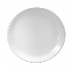 324-F8000000125C 7 1/4" Round Buffalo Plate - Porcelain, Bright White