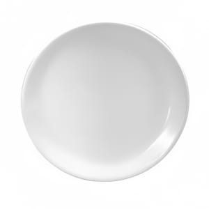 324-F8000000139C 9" Round Buffalo Plate - Porcelain, Bright White