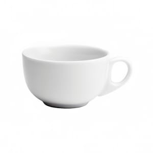 324-F8000000521 8 oz Buffalo Mohawk Cup - Porcelain, Bright White