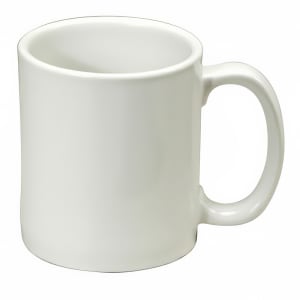 324-F8000000562 11 oz Buffalo Mug - Porcelain, Bright White