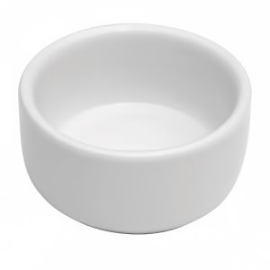 324-F8000000614 2 3/4 oz Round Buffalo Ramekin - Porcelain, Bright White