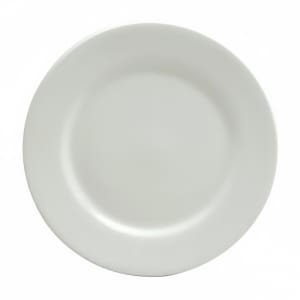 324-F8010000145 9 1/2" Round Buffalo Plate - Porcelain, Bright White