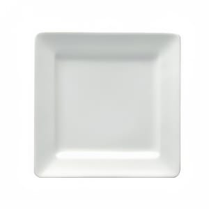 324-F8010000149S 10 1/4" Square Buffalo Plate - Porcelain, Bright White