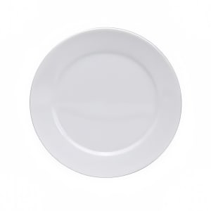 324-F8010000156 11" Round Buffalo Euro Plate - Porcelain, Bright White