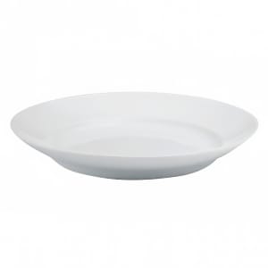 324-F8010000158 11 3/4" Round Buffalo Plate - Porcelain, Bright White