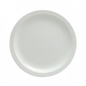 324-F8000000118 6 3/8" Round Buffalo Plate - Porcelain, Bright White