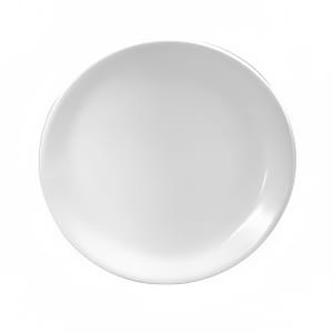 324-F8000000146C 9 7/8" Round Buffalo Plate - Porcelain, Bright White