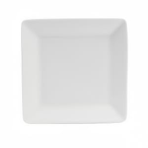 324-F8010000115S 5" Square Buffalo Euro Plate - Porcelain, Bright White