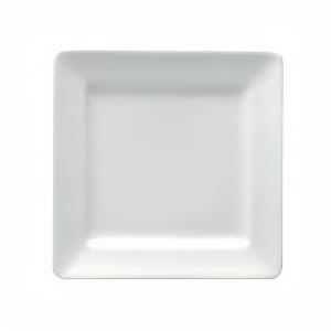 324-F8010000117S 6 1/8" Square Buffalo Plate - Porcelain, Bright White