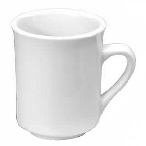 324-F8010000560 9 oz Buffalo Mug - Porcelain, Bright White