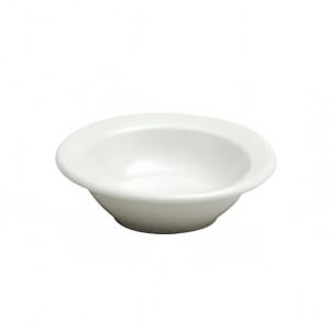 324-F8000000710 4 1/2 oz Round Buffalo Fruit Bowl - Porcelain, Bright White