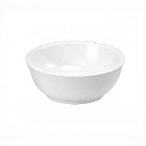 324-F8000000731 13 1/2 oz Round Buffalo Nappie Bowl - Porcelain, Bright White