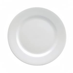 324-F8010000111 5 1/2" Round Buffalo Plate - Porcelain, Bright White