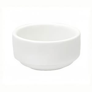 324-F8010000610M 1 1/2 oz Mini Buffalo Ramekin - Porcelain, Bright White