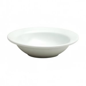 324-F8010000720 12 oz Round Buffalo Grapefruit Bowl - Porcelain, Bright White