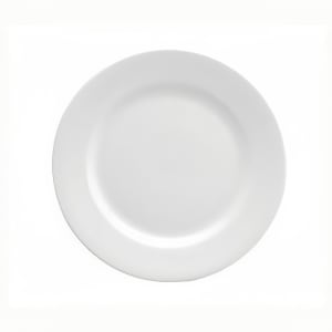 324-F8010000117 6 3/8" Round Buffalo Plate - Porcelain, Bright White