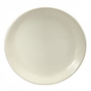 324-F9000000125C 7 1/4" Round Buffalo Plate - Porcelain, Cream White
