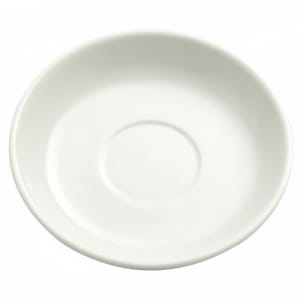 324-F9010000505 4 1/4" Round Buffalo Saucer - Porcelain, Cream White
