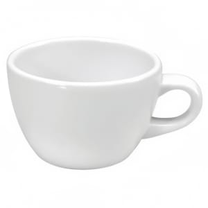 324-F9010000520 8 oz Buffalo Mohawk Cup - Porcelain, Cream White