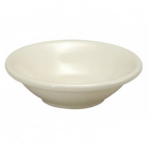 324-F9010000710 3 3/4 oz Round Buffalo Fruit Bowl - Porcelain, Cream White