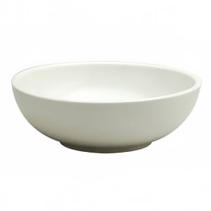 324-F9010000758 48 oz Round Buffalo Pasta Bowl - Porcelain, Cream White