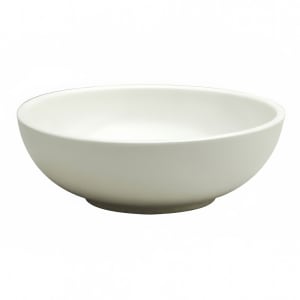 324-F9010000759 68 oz Round Buffalo Coupe Bowl - Porcelain, Cream White