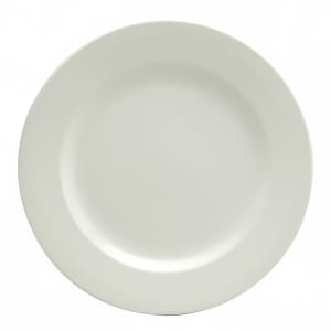 324-F9010000139 9" Round Buffalo Plate - Porcelain, Cream White