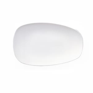 324-L5750000921 5 7/8" Free Form Stage Side Dish - Porcelain, Warm White