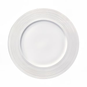 324-L5650000155 11" Round Manhattan Plate - Porcelain, Warm White