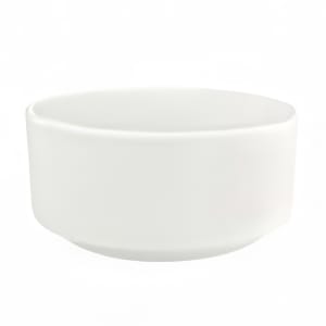 324-L5800000705 8 oz Round Verge Bouillon - Porcelain, Warm White