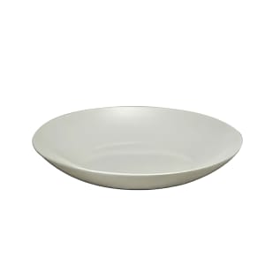 324-R4020000159 11 3/8" Round Fusion Plate - Deep Coupe, Porcelain, Bright White