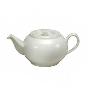 324-R4020000862 21 oz Fusion Teapot - Porcelain, Bright White