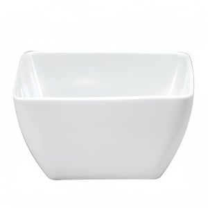 324-R4020000711S 4 3/4" Square Fusion Bowl - Porcelain, Bright White