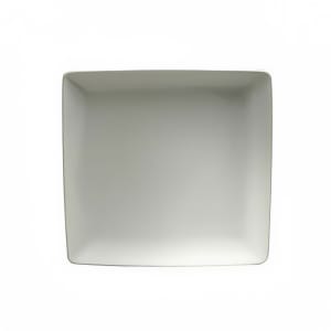 324-R4020000786S 7 1/2" Square Fusion Plate - Porcelain, Bright White