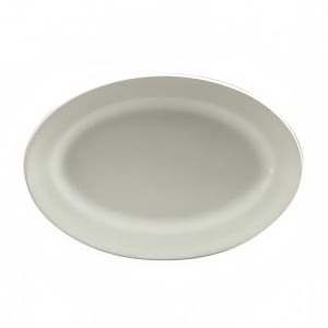 324-R4220000341 9 1/4" Oval Royale Platter - Porcelain, Bright White