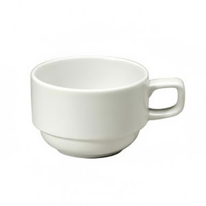 324-R4220000530 7 oz Royale Stackable Cup - Porcelain, Bright White