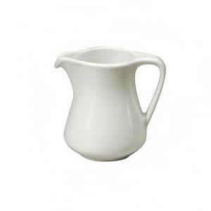 324-R4220000807 6 1/2 oz Sant' Andrea® Royale Creamer - Porcelain, Bright White