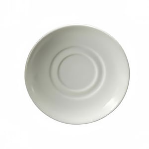 324-R4220000505 4 3/4" Round Royale A.D. Saucer - Porcelain, Bright White