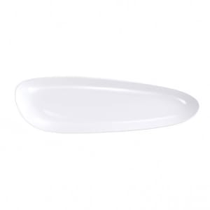 324-R4700000440 16 1/4" Freeform Mood Tray - Porcelain, Bright White