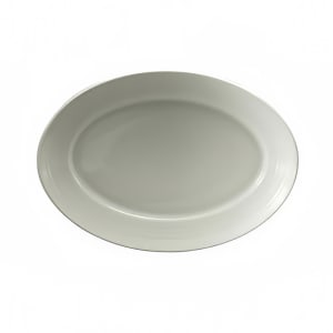 324-R4570000367 12 1/2" x 9 1/4" Oval Botticelli Platter - Porcelain, Bright White