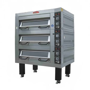 012-BMTD004 Quad All Purpose Deck Oven, 220v