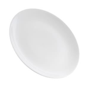 893-WHVMEV101 10 1/4" Round Vellum™ Plate - Ceramic, White