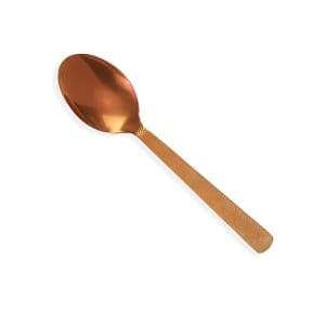 166-BVHSP10 10" Solid Serving Spoon - Stainless Steel, Bronze